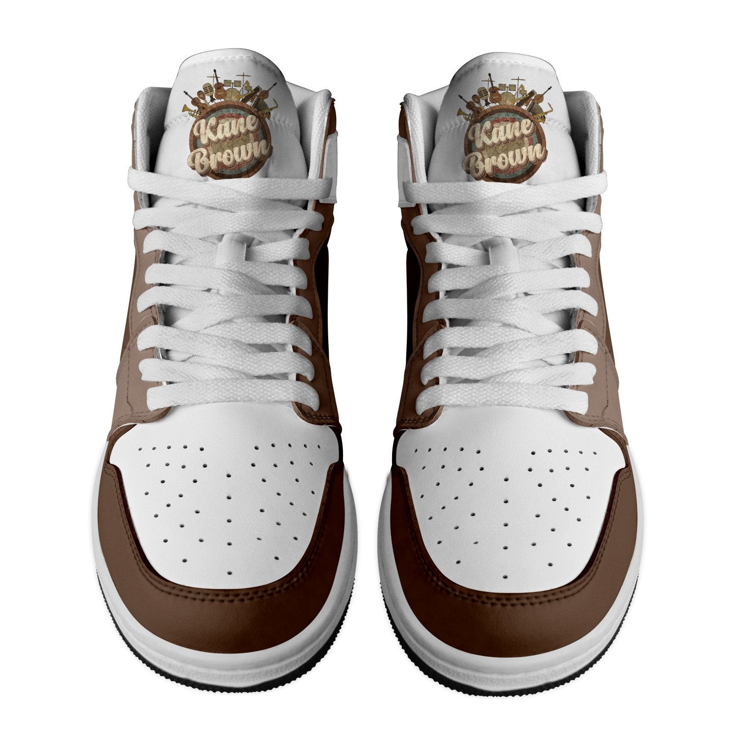 Ideafootwear Kane Brown AJ1 High Sneakers Shoes For Men And Women 1