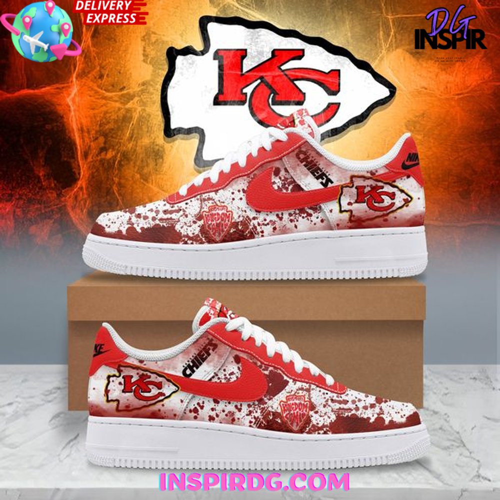 Ideafootwear Kansas City Chiefs Air Low-Top Sneakers Shoes For Men And Women 6