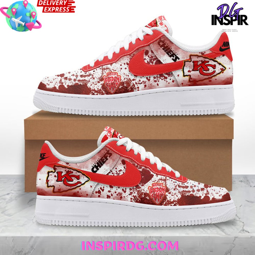 Ideafootwear Kansas City Chiefs Air Low-Top Sneakers Shoes For Men And Women 6