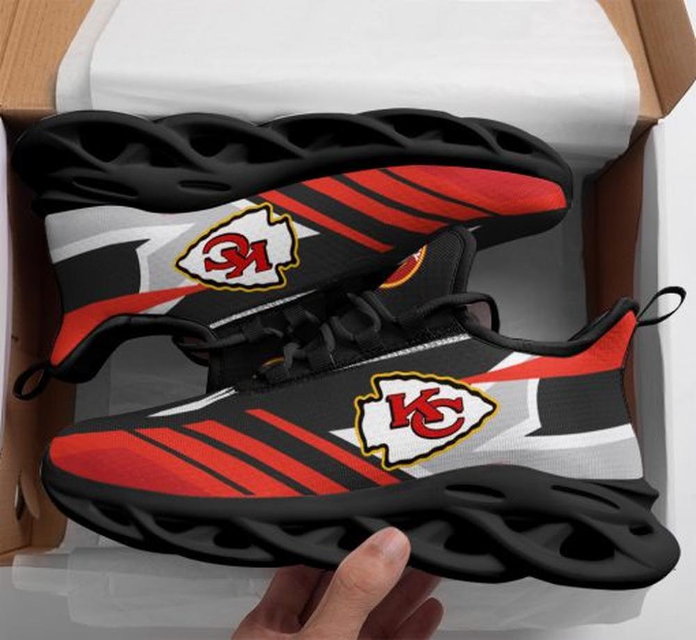 Ideafootwear Kansas City Chiefs Max Soul Shoes Sneakers For Men And Women 23