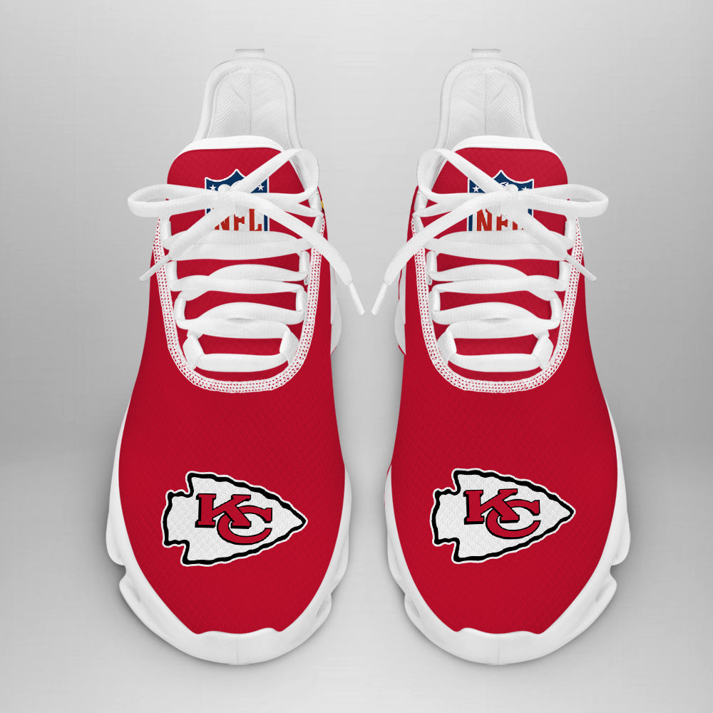 Ideafootwear Kansas City Chiefs Max Soul Shoes Sneakers For Men And Women 26