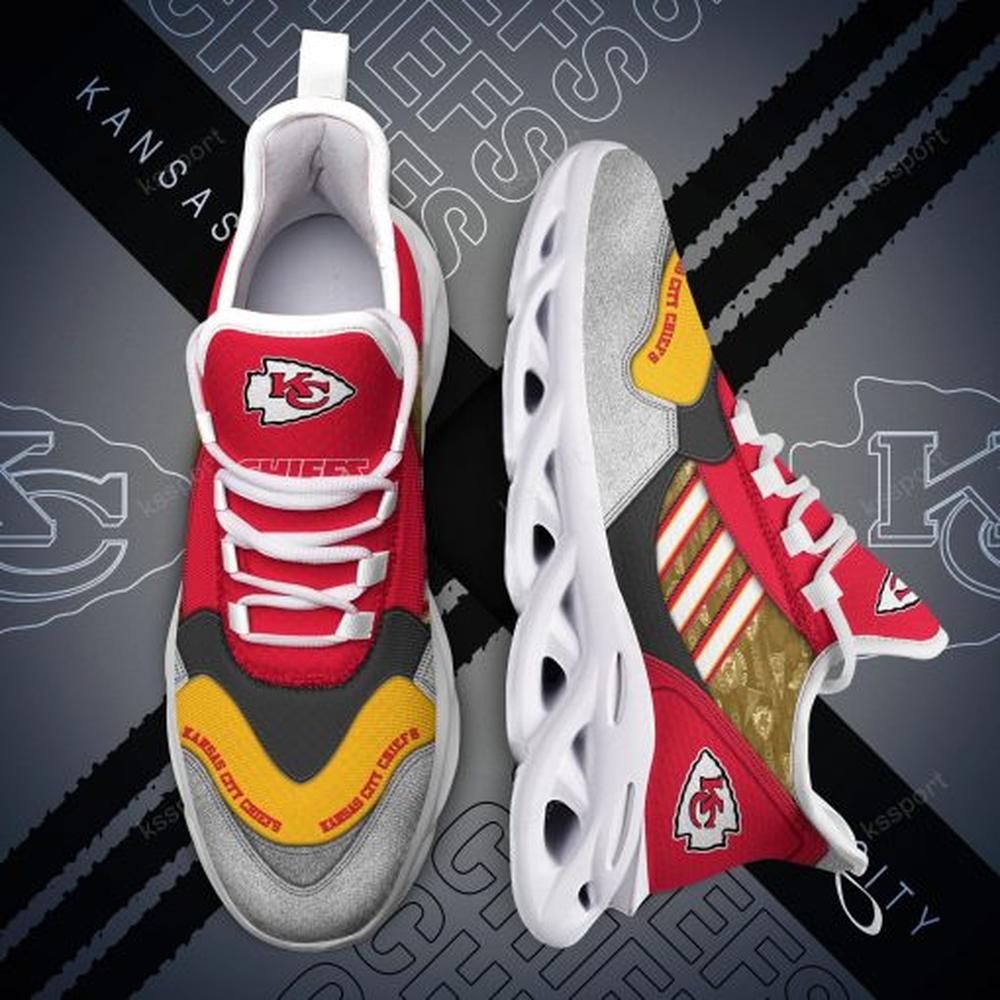 Ideafootwear Kansas City Chiefs Max Soul Shoes Sneakers For Men And Women 14