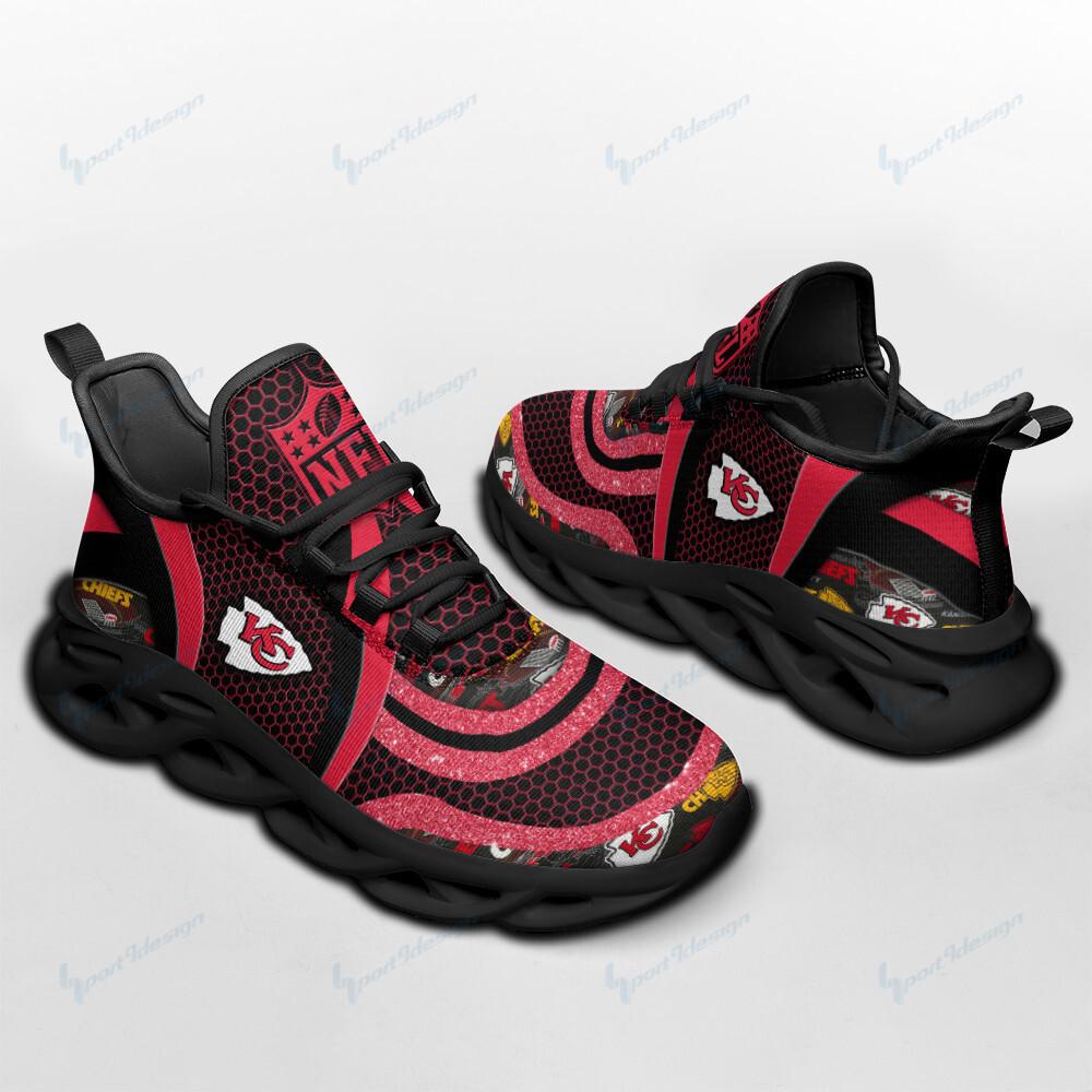 Ideafootwear Kansas City Chiefs Max Soul Shoes Sneakers For Men And Women 18