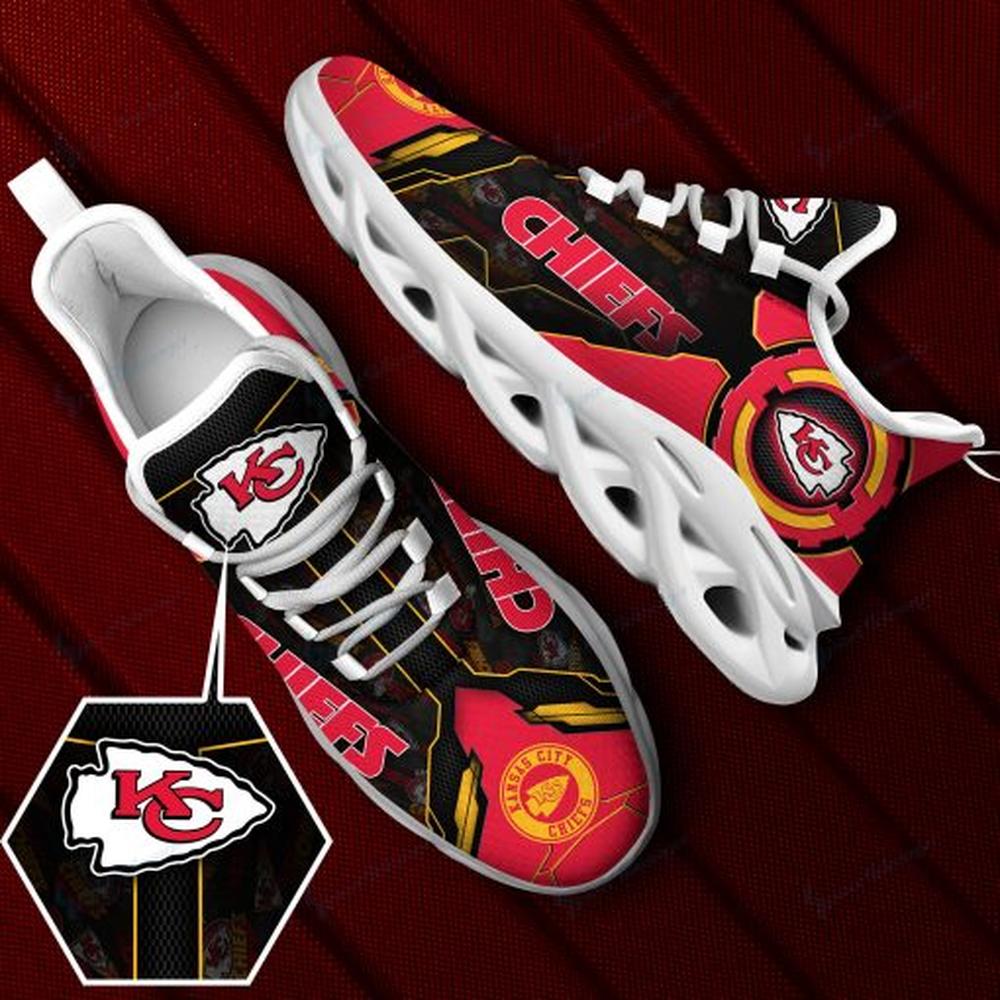 Ideafootwear Kansas City Chiefs Max Soul Shoes Sneakers For Men And Women 21