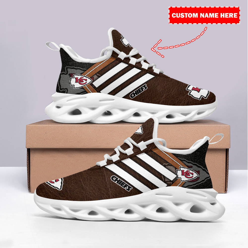 Ideafootwear Kansas City Chiefs Max Soul Shoes Sneakers For Men And Women 50