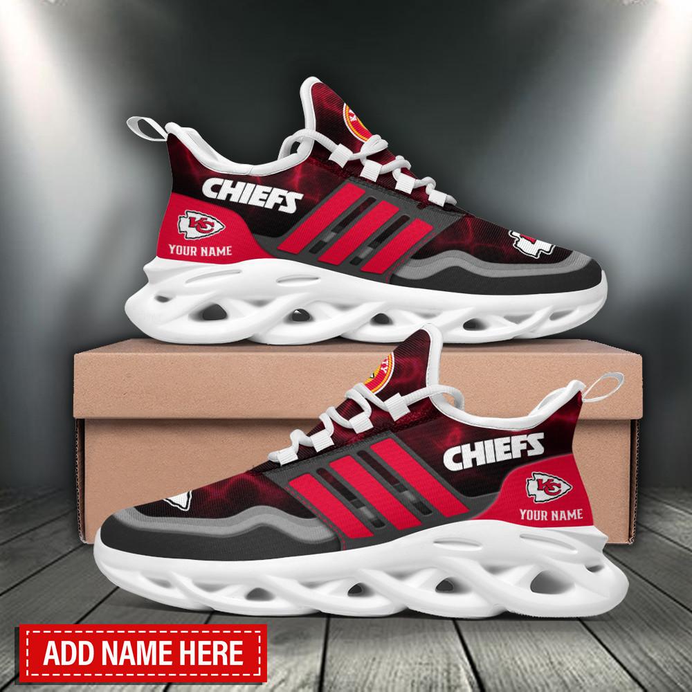 Ideafootwear Kansas City Chiefs Max Soul Shoes Sneakers For Men And Women 45