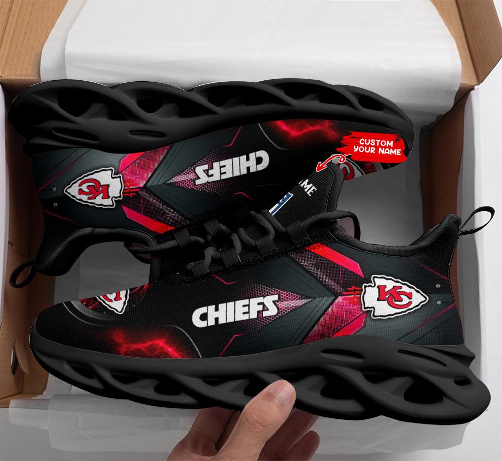 Ideafootwear Kansas City Chiefs Max Soul Shoes Sneakers For Men And Women 44