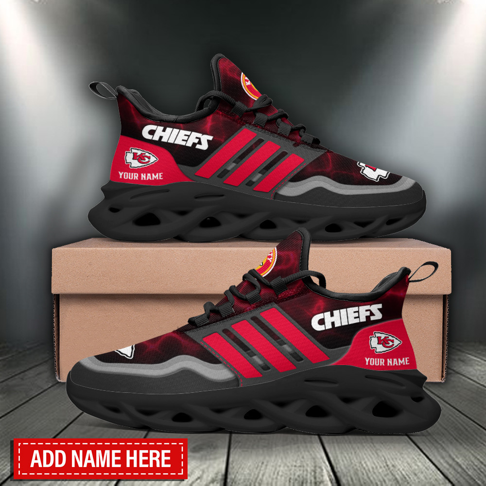 Ideafootwear Kansas City Chiefs Max Soul Shoes Sneakers For Men And Women 45