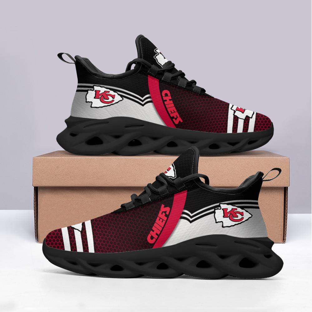 Ideafootwear Kansas City Chiefs Max Soul Shoes Sneakers For Men And Women 3