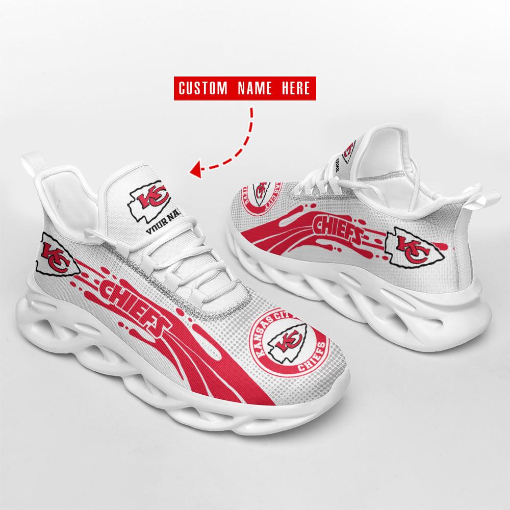 Ideafootwear Kansas City Chiefs Max Soul Shoes Sneakers For Men And Women 43