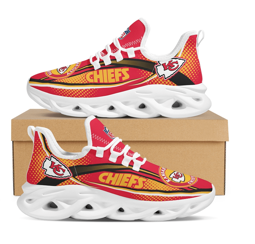 Ideafootwear Kansas City Chiefs Max Soul Shoes Sneakers For Men And Women 28