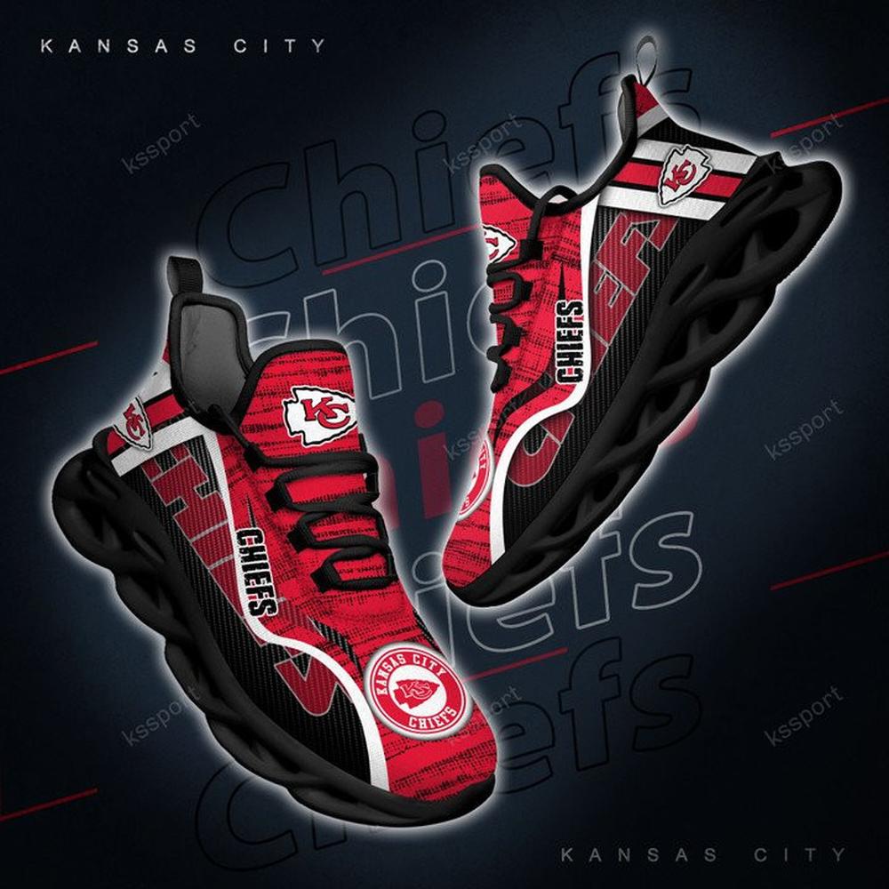 Ideafootwear Kansas City Chiefs Max Soul Shoes Sneakers For Men And Women 22