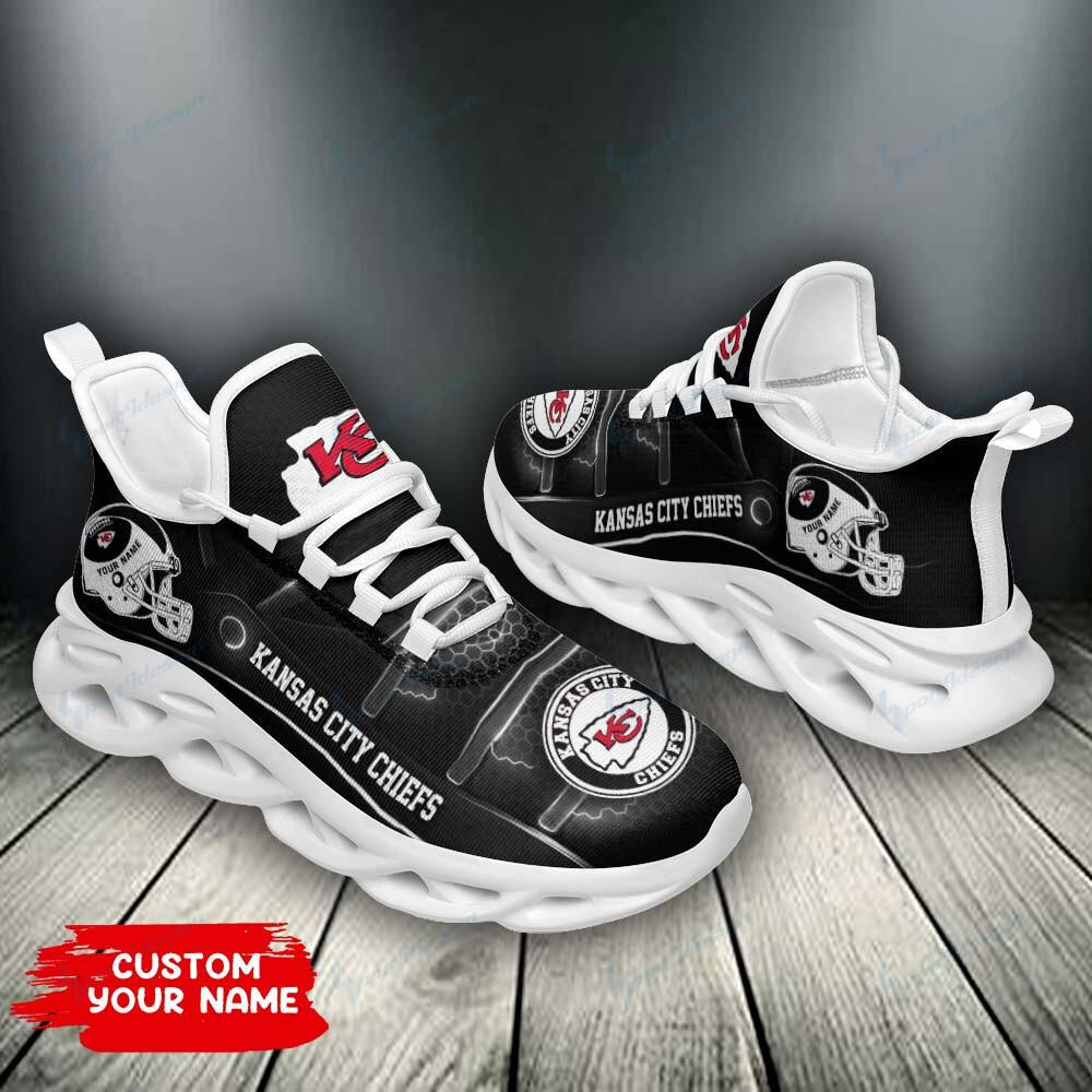 Ideafootwear Kansas City Chiefs Max Soul Shoes Sneakers For Men And Women 41