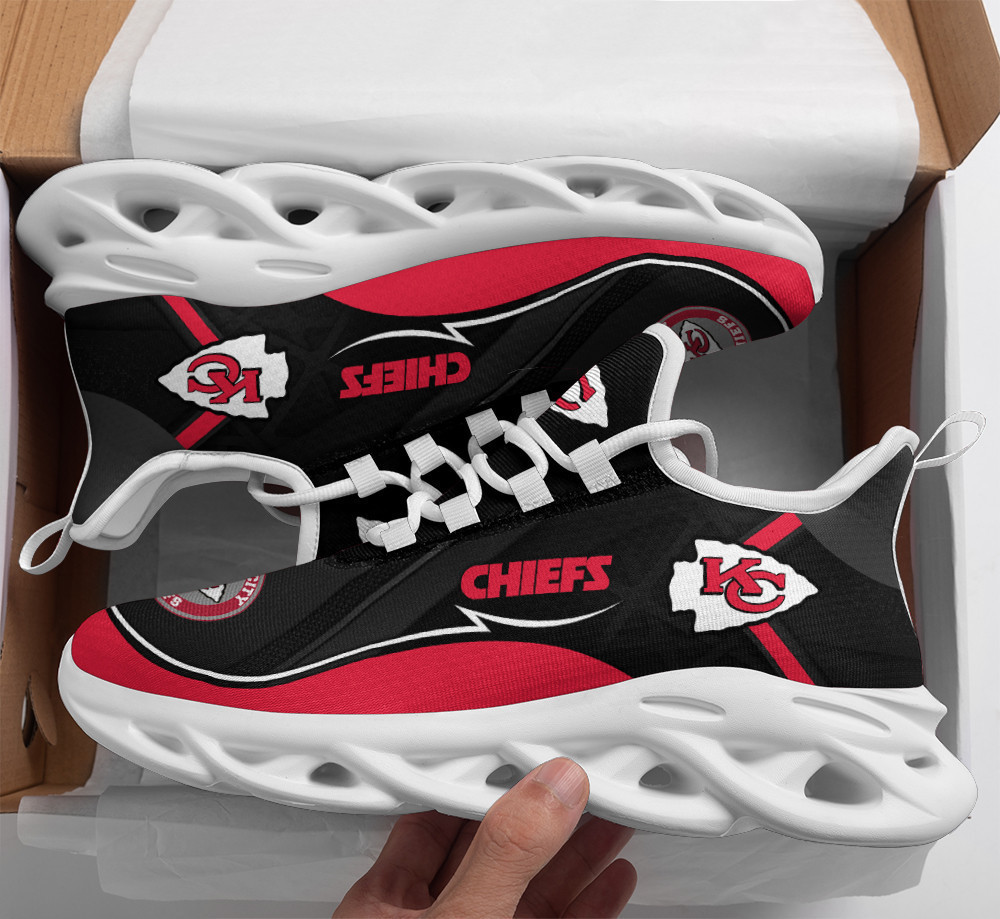 Ideafootwear Kansas City Chiefs Max Soul Shoes Sneakers For Men And Women 70