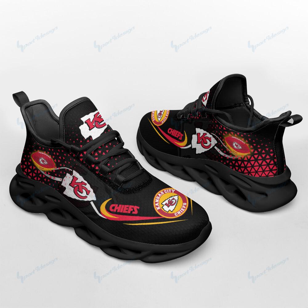 Ideafootwear Kansas City Chiefs Max Soul Shoes Sneakers For Men And Women 12