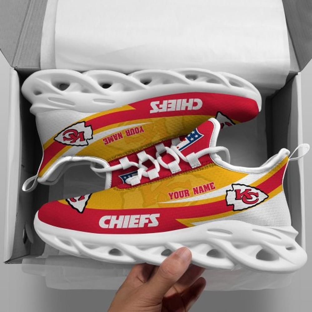 Ideafootwear Kansas City Chiefs Max Soul Shoes Sneakers For Men And Women 54