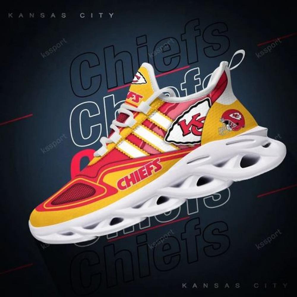 Ideafootwear Kansas City Chiefs Max Soul Shoes Sneakers For Men And Women 75