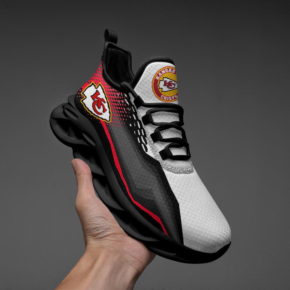 Ideafootwear Kansas City Chiefs Max Soul Shoes Sneakers For Men And Women 8