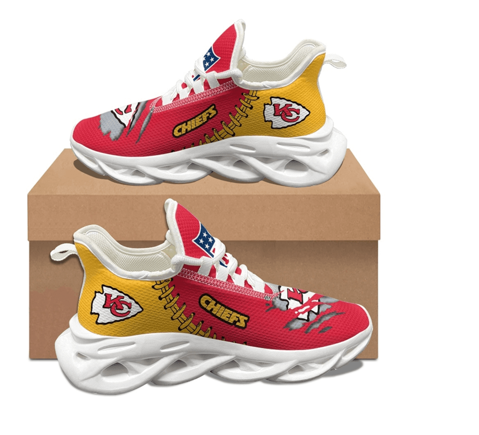 Ideafootwear Kansas City Chiefs Max Soul Shoes Sneakers For Men And Women 27