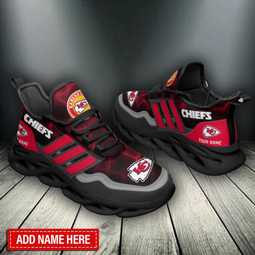 Ideafootwear Kansas City Chiefs Max Soul Shoes Sneakers For Men And Women 45