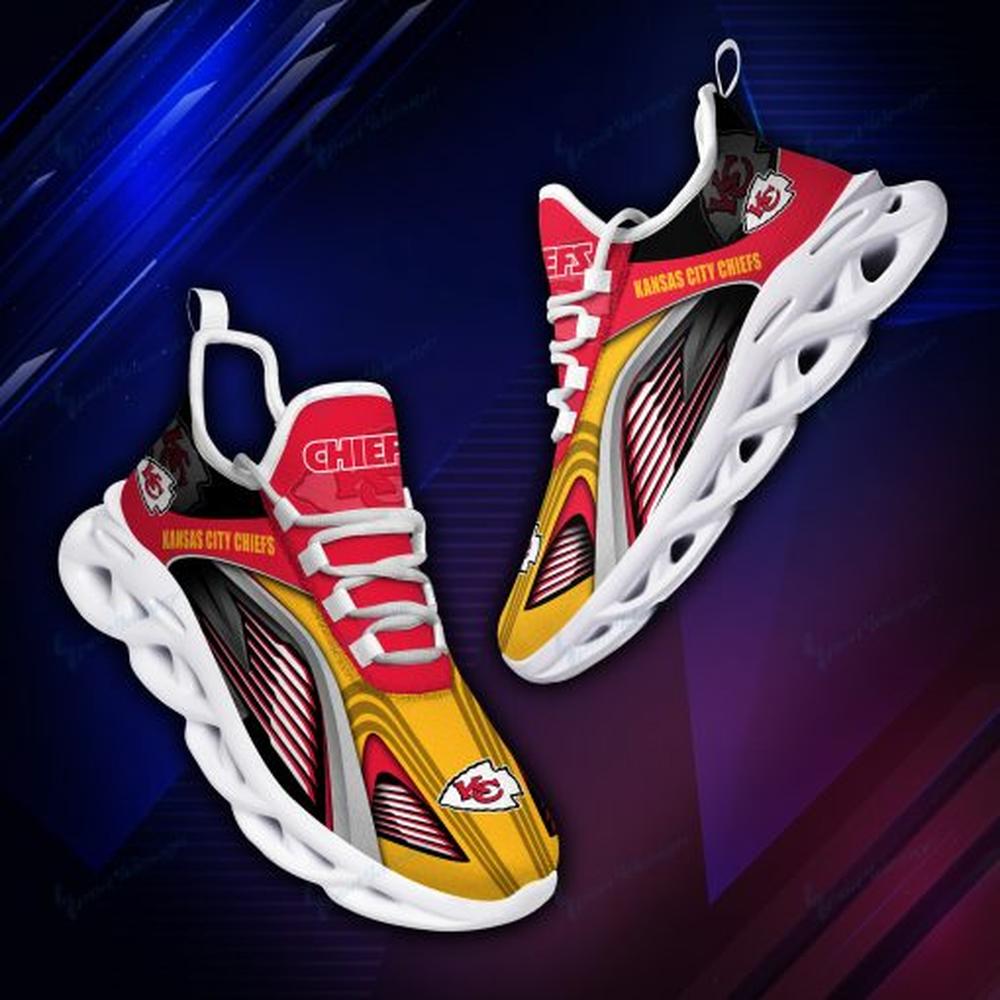 Ideafootwear Kansas City Chiefs Max Soul Shoes Sneakers For Men And Women 69