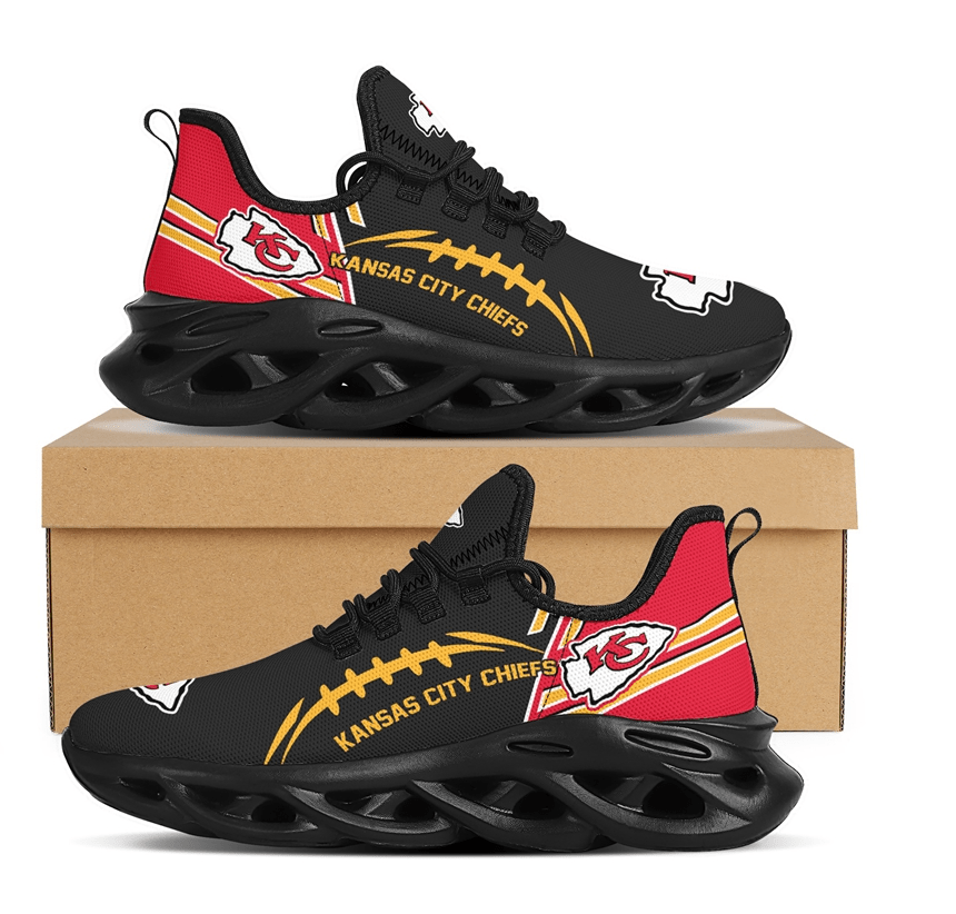 Ideafootwear Kansas City Chiefs Max Soul Shoes Sneakers For Men And Women 30