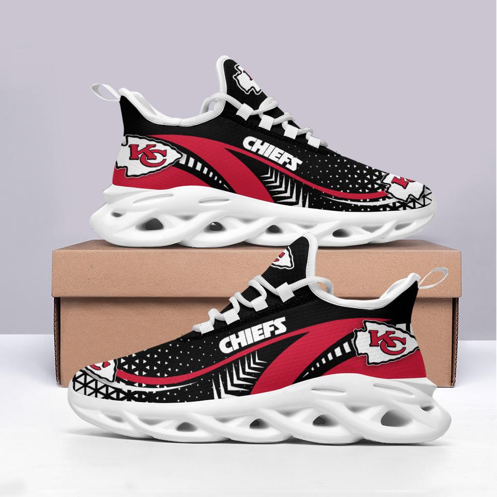 Ideafootwear Kansas City Chiefs Max Soul Shoes Sneakers For Men And Women 10