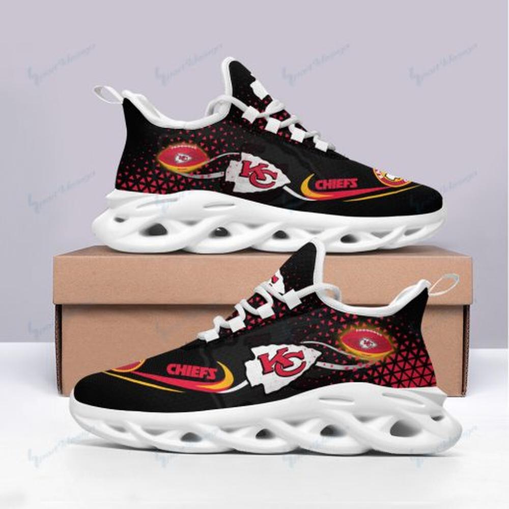 Ideafootwear Kansas City Chiefs Max Soul Shoes Sneakers For Men And Women 12