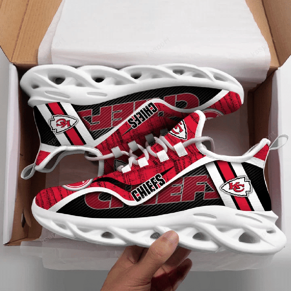 Ideafootwear Kansas City Chiefs Max Soul Shoes Sneakers For Men And Women 22