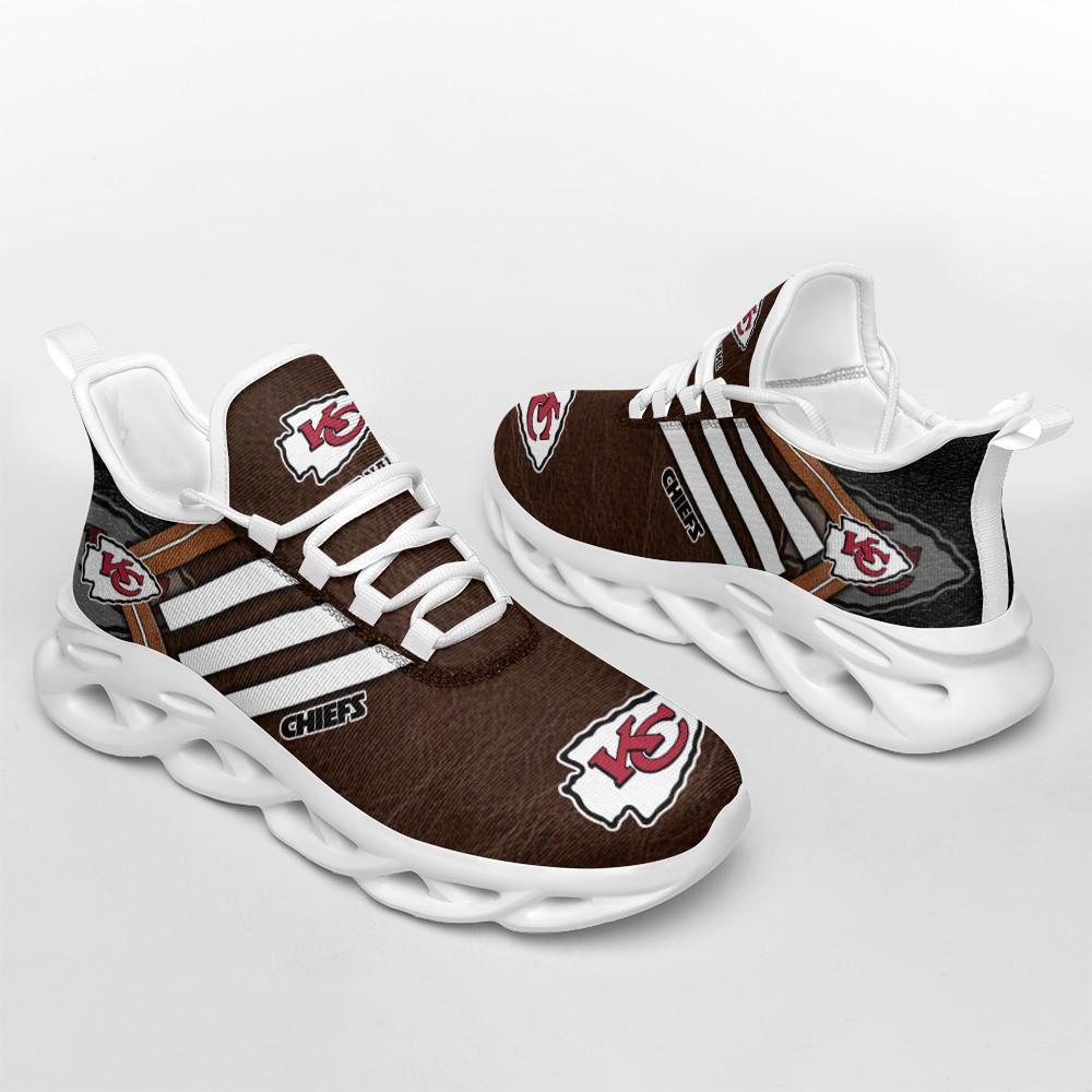 Ideafootwear Kansas City Chiefs Max Soul Shoes Sneakers For Men And Women 50