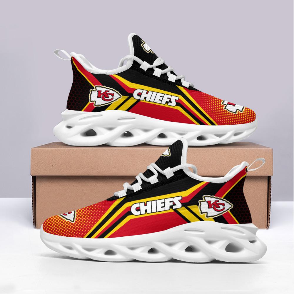 Ideafootwear Kansas City Chiefs Max Soul Shoes Sneakers For Men And Women 16