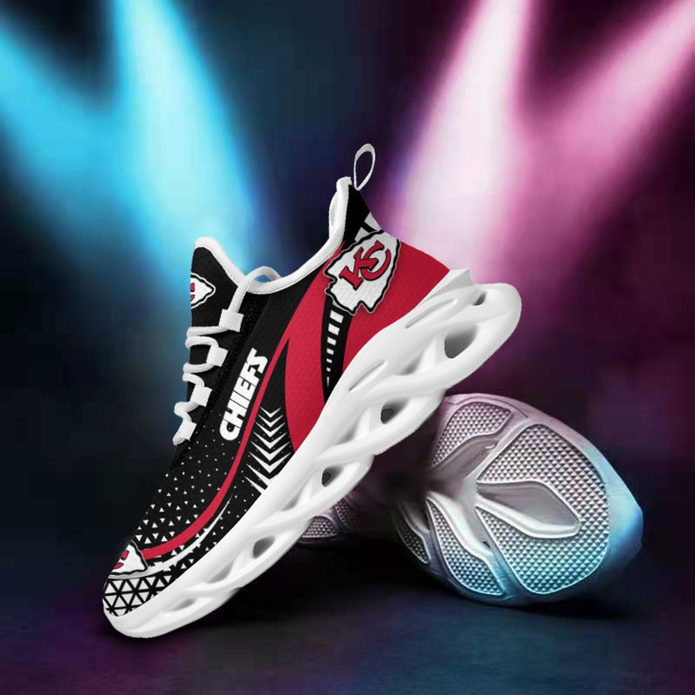 Ideafootwear Kansas City Chiefs Max Soul Shoes Sneakers For Men And Women 10