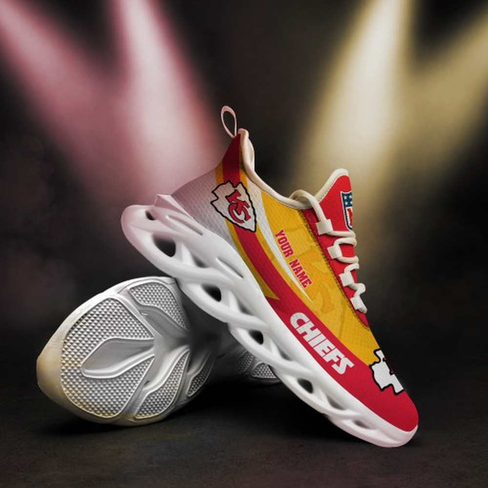 Ideafootwear Kansas City Chiefs Max Soul Shoes Sneakers For Men And Women 54