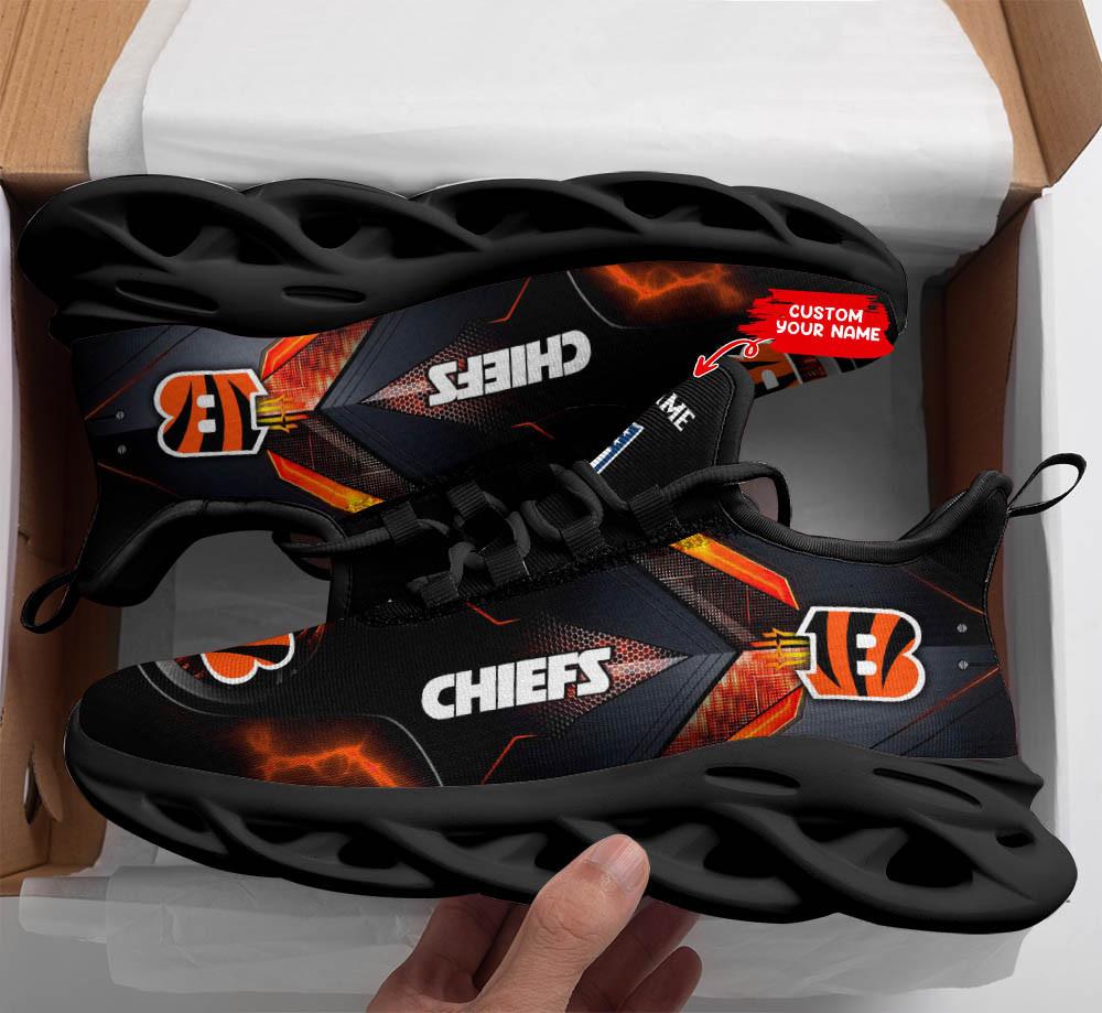 Ideafootwear Kansas City Chiefs Max Soul Shoes Sneakers For Men And Women 51