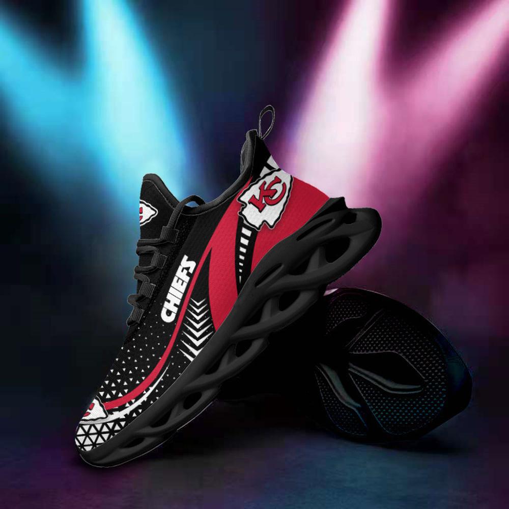 Ideafootwear Kansas City Chiefs Max Soul Shoes Sneakers For Men And Women 10