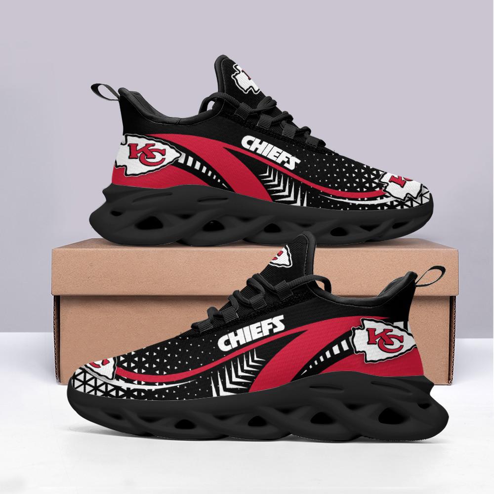 Ideafootwear Kansas City Chiefs Max Soul Shoes Sneakers For Men And Women 10