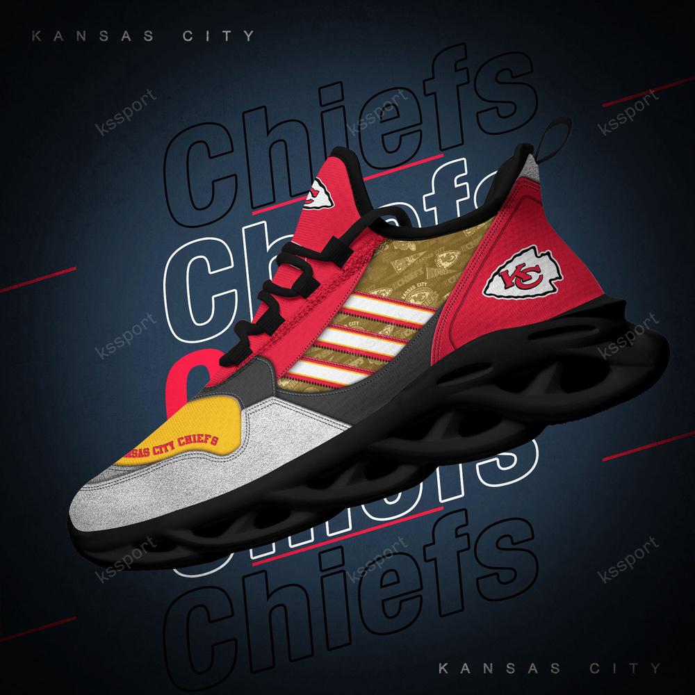Ideafootwear Kansas City Chiefs Max Soul Shoes Sneakers For Men And Women 14