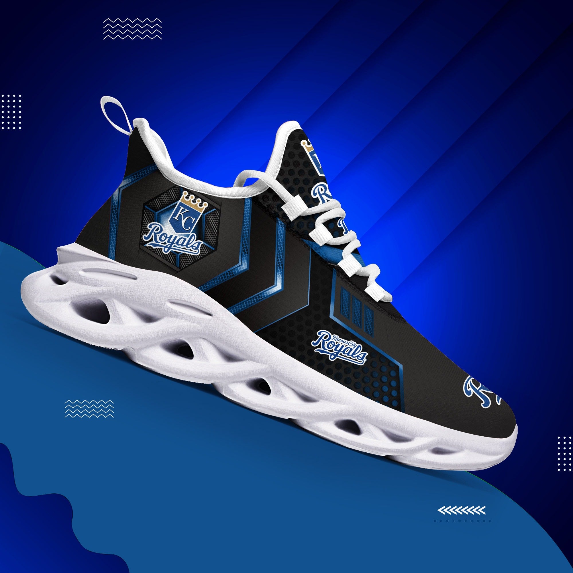 Ideafootwear Kansas City Royals Max Soul Shoes Sneakers For Men And Women 1