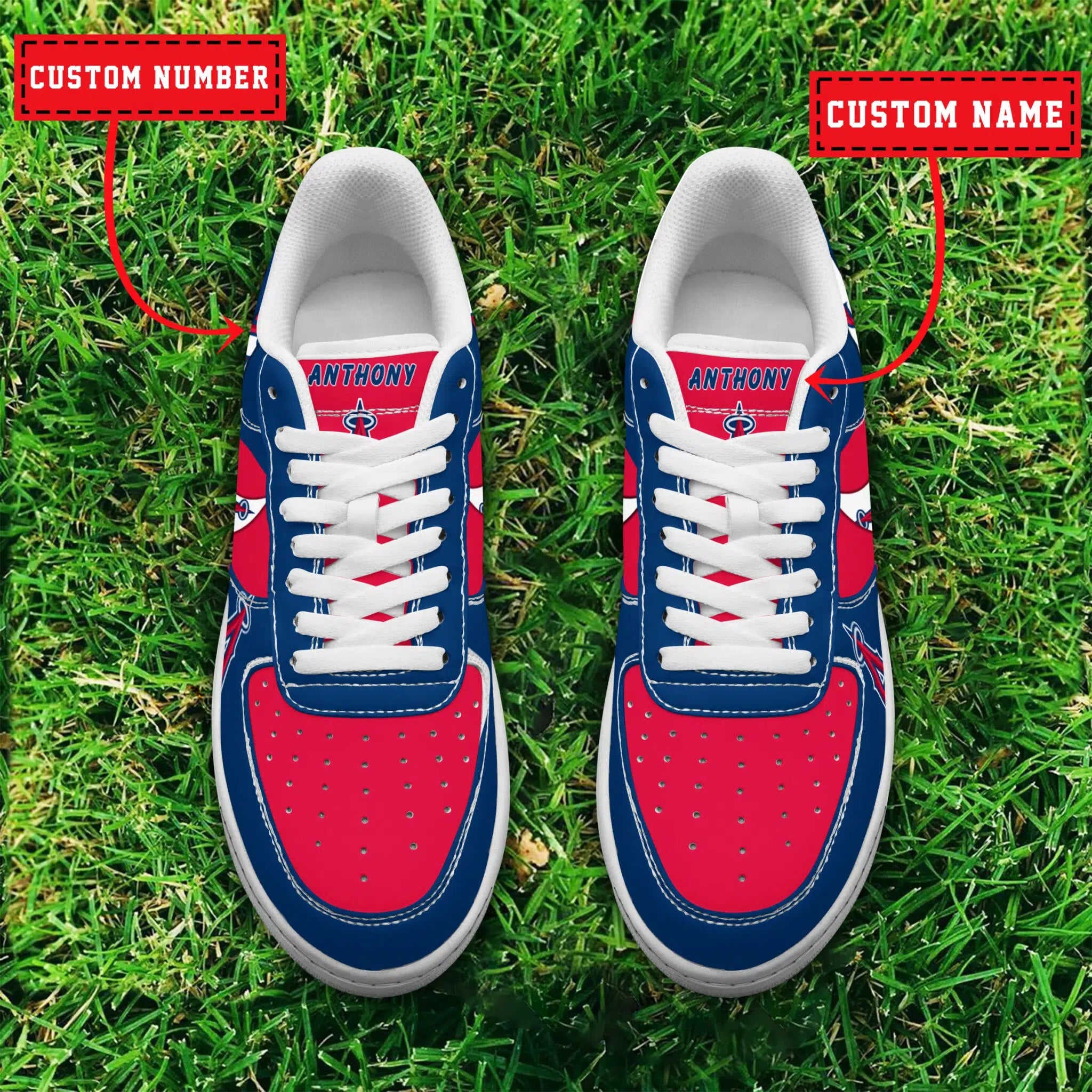 Ideafootwear Kansas City Royals MLB Air Low-Top Sneakers Shoes For Men And Women 1