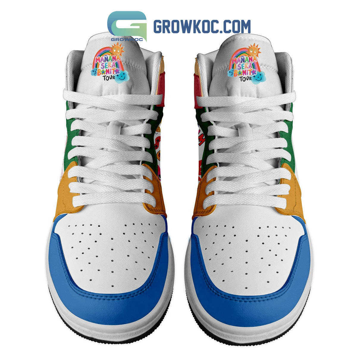 Ideafootwear Karol G AJ1 High Sneakers Shoes For Men And Women 1