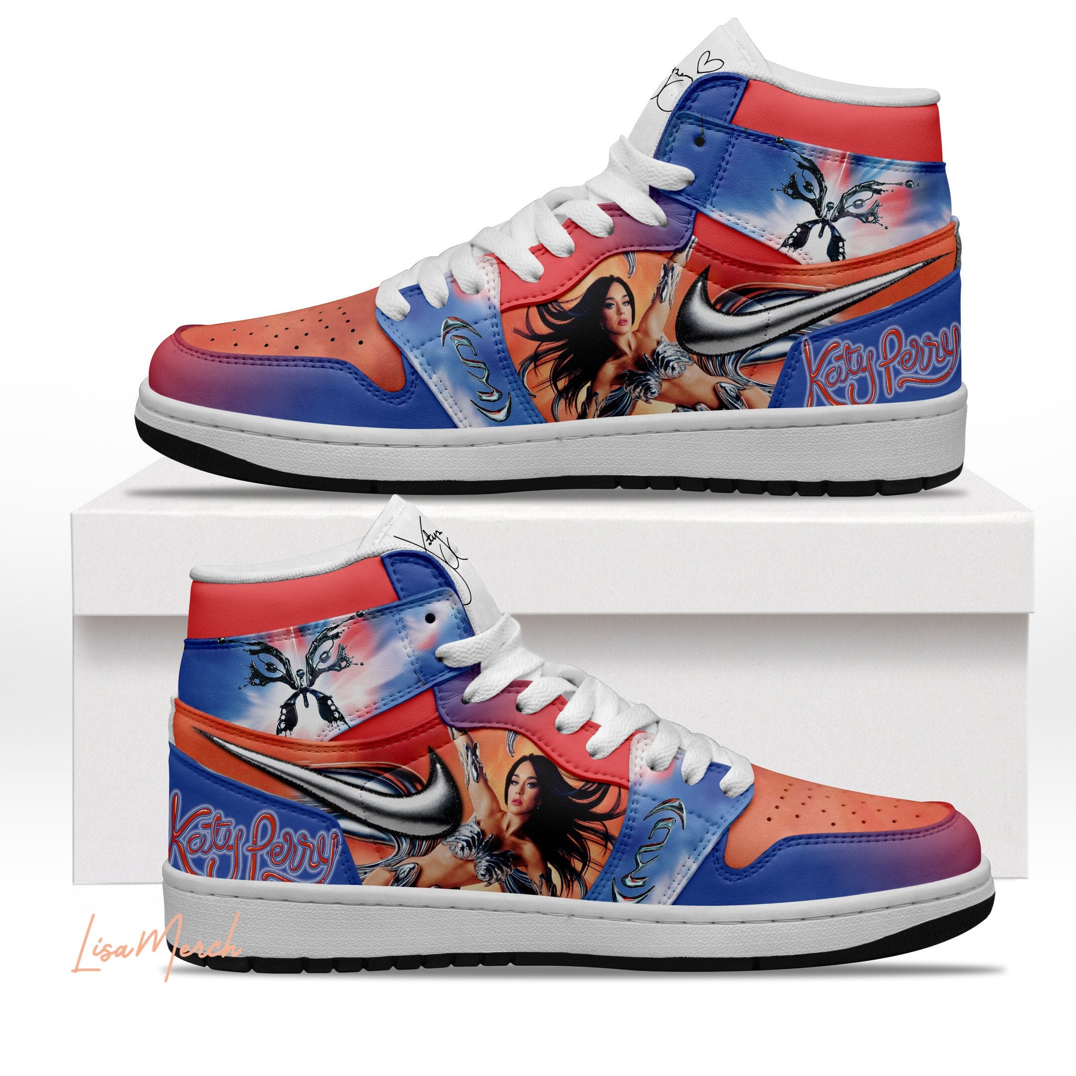 Ideafootwear Katy Perry AJ1 High Sneakers Shoes For Men And Women 1