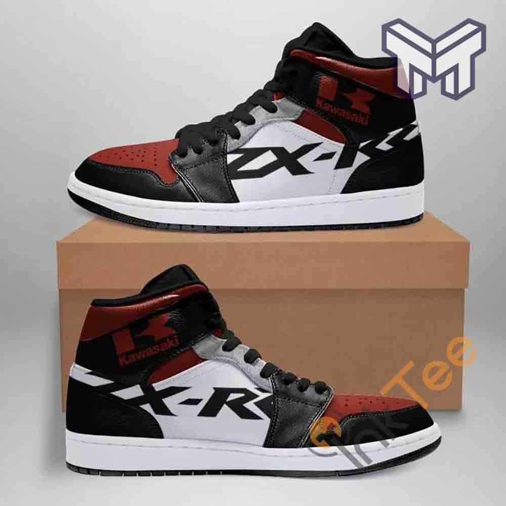 Ideafootwear Kawasaki Ninja Z AJ1 High Sneakers Shoes For Men And Women 1