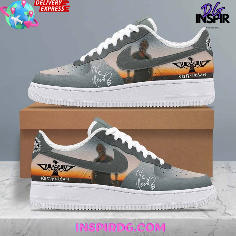 Ideafootwear Keith Urban Air Low-Top Sneakers Shoes For Men And Women 2