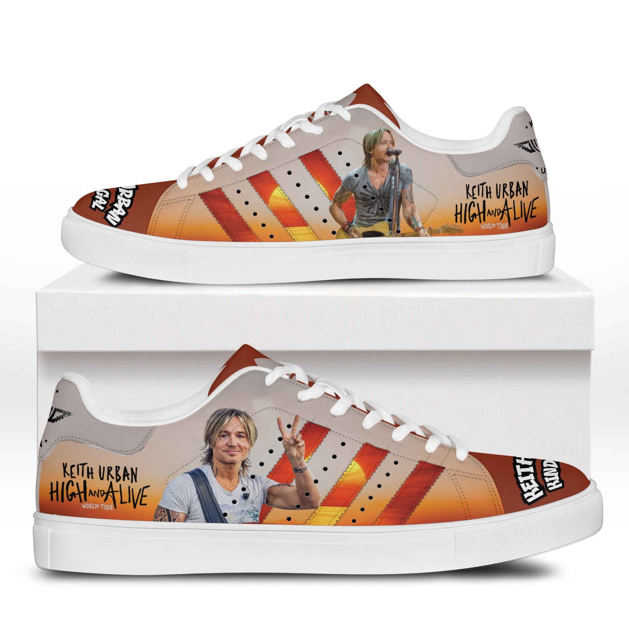 Ideafootwear Keith Urban Skate Stan Shoes Sneakes For Men And Women 1