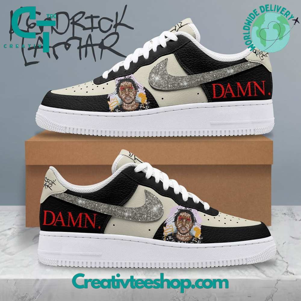 Ideafootwear Kendrick Lamar Damn Air Low-Top Sneakers Shoes For Men And Women 1