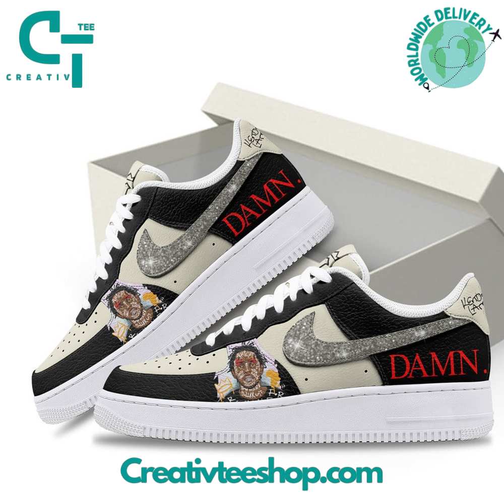 Ideafootwear Kendrick Lamar Damn Air Low-Top Sneakers Shoes For Men And Women 1