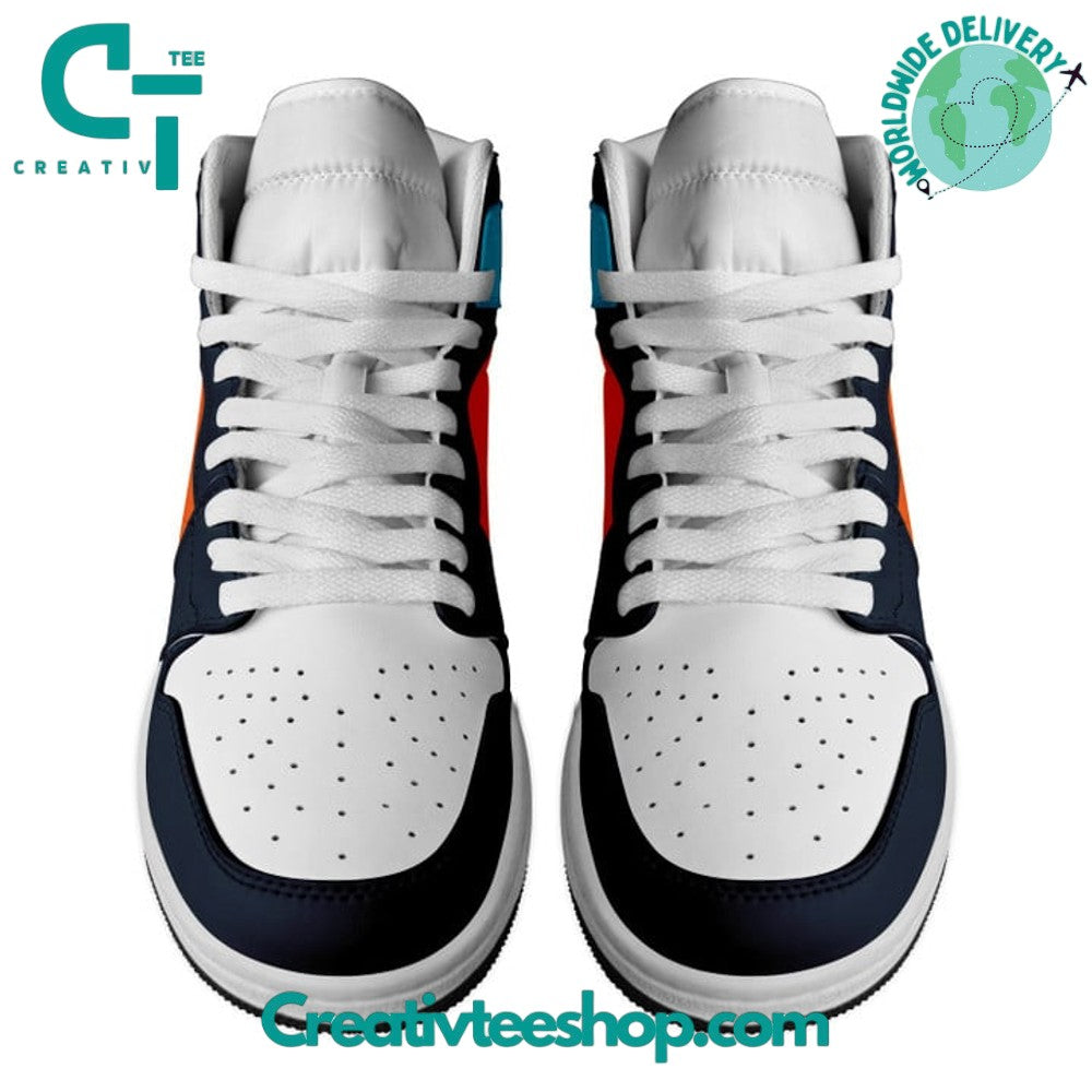 Ideafootwear Kenny Chesney Summer Time AJ1 High Sneakers Shoes For Men And Women 1