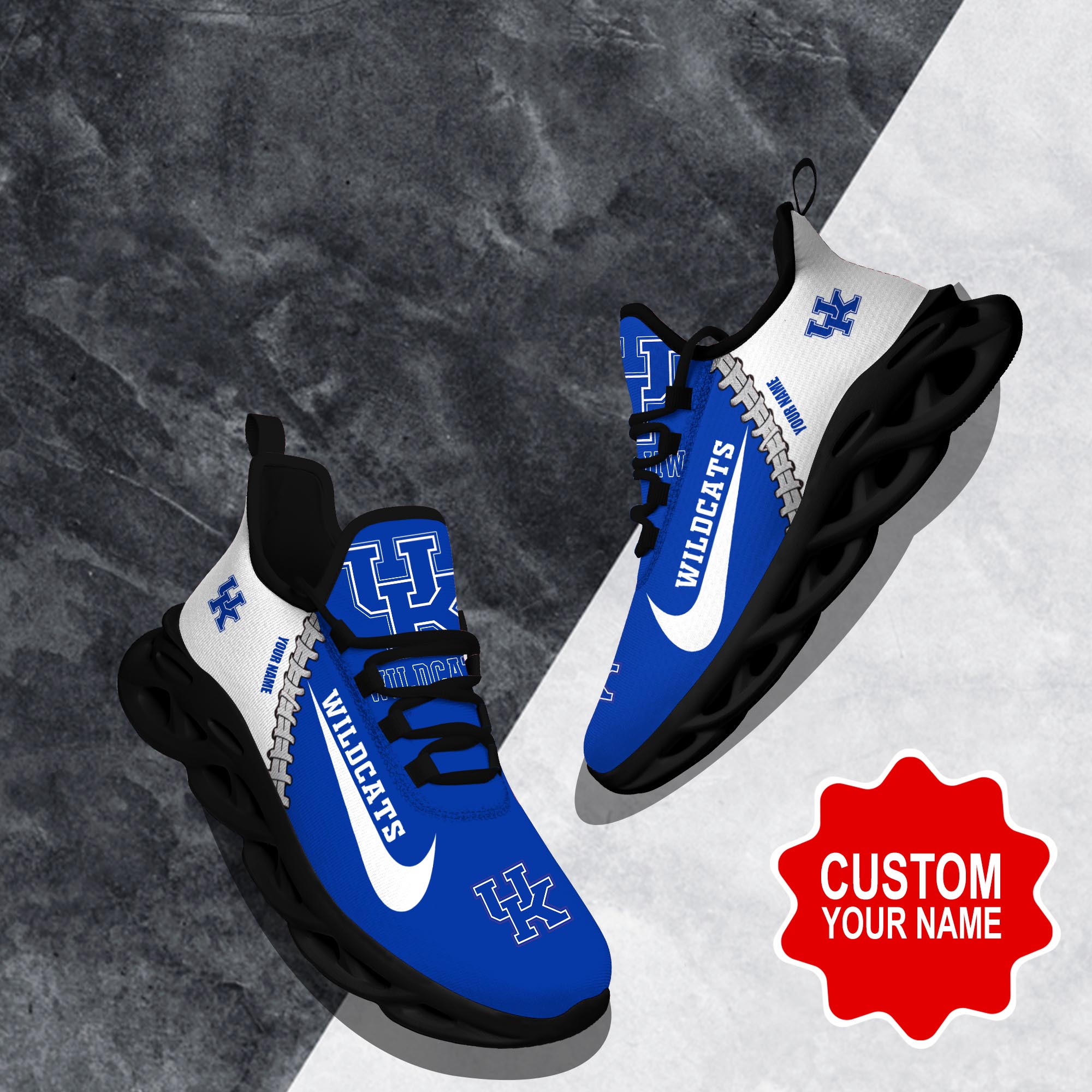 Ideafootwear Kentucky Wildcats Max Soul Shoes Sneakers For Men And Women 2