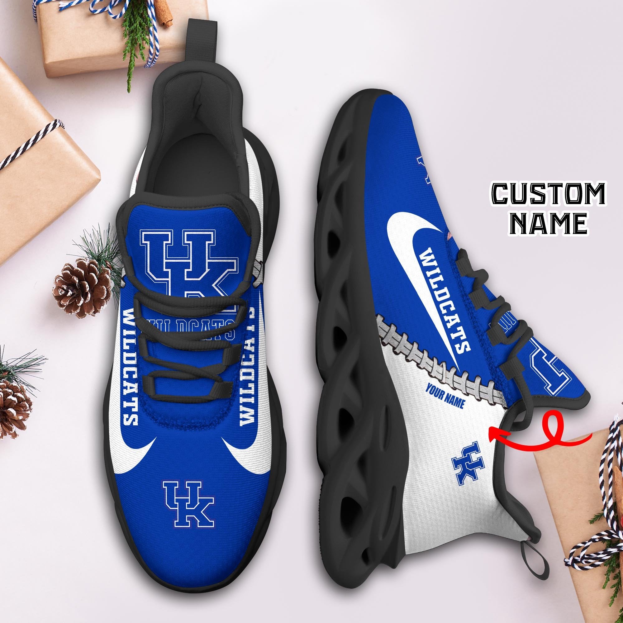 Ideafootwear Kentucky Wildcats Max Soul Shoes Sneakers For Men And Women 2