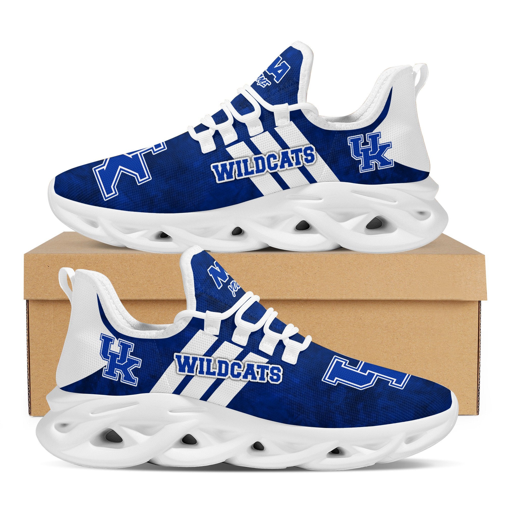 Ideafootwear Kentucky Wildcats Max Soul Shoes Sneakers For Men And Women 5